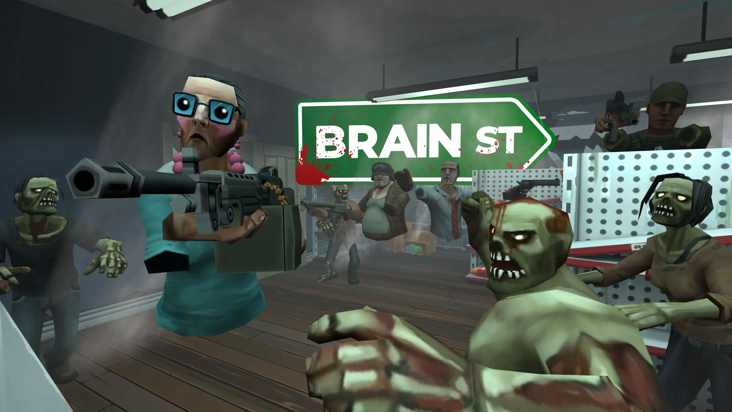 Captură din experiența Dead Corps la Gateway VR Studio