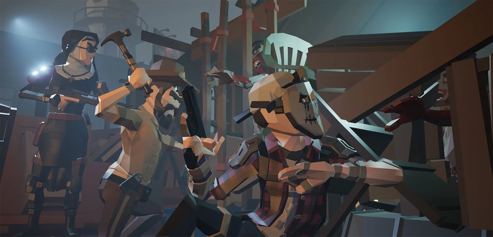 Captură din experiența Dead Ahead la Gateway VR Studio