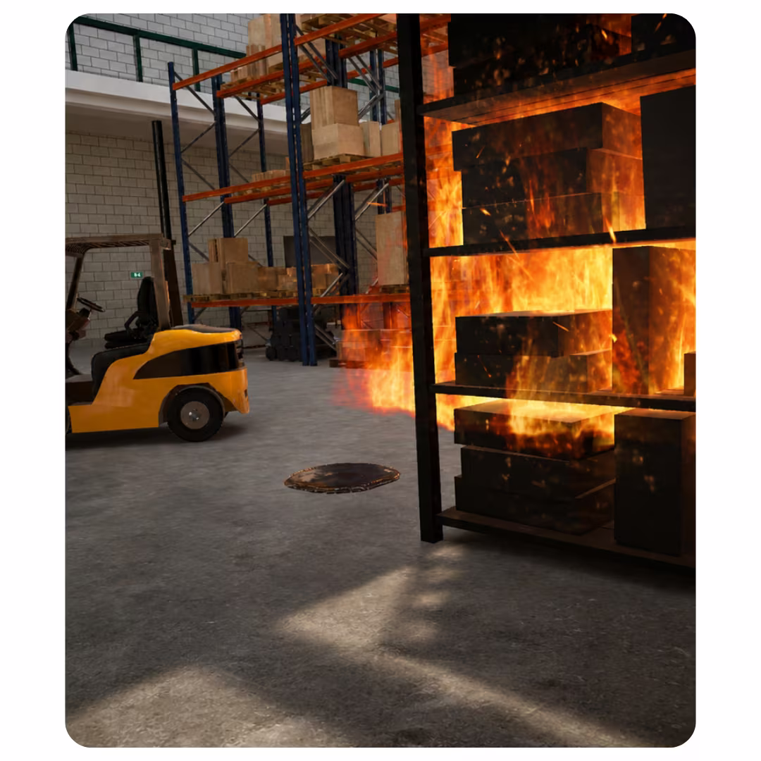 Fire-protection scenario