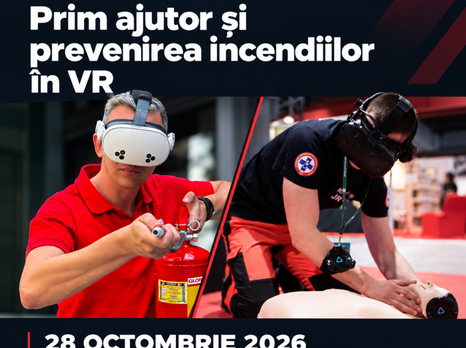 linkedin-demo-day-28-octombrie-v1 Demo Day Gateway × 4HELP VR: prim ajutor și prevenirea incendiilor în VR, 28 octombrie 2026, 16:00–20:00, București.